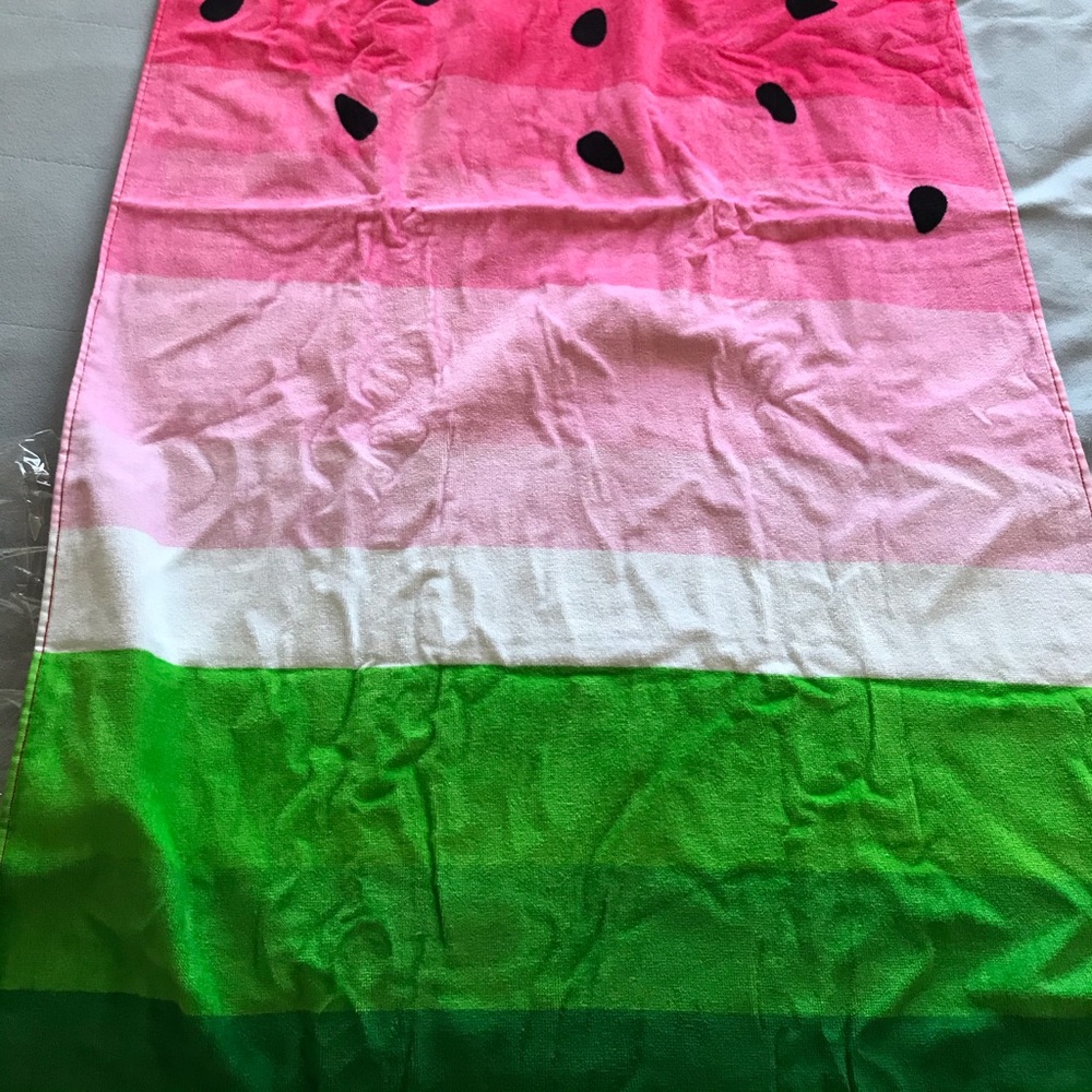 watermelon bath towel